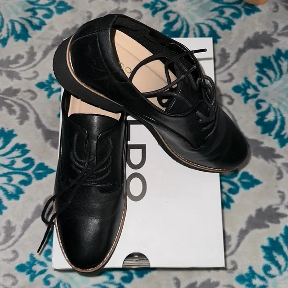 Aldo | Shoes | Brand New Aldo Black Cerquedaflex Shoes Size 